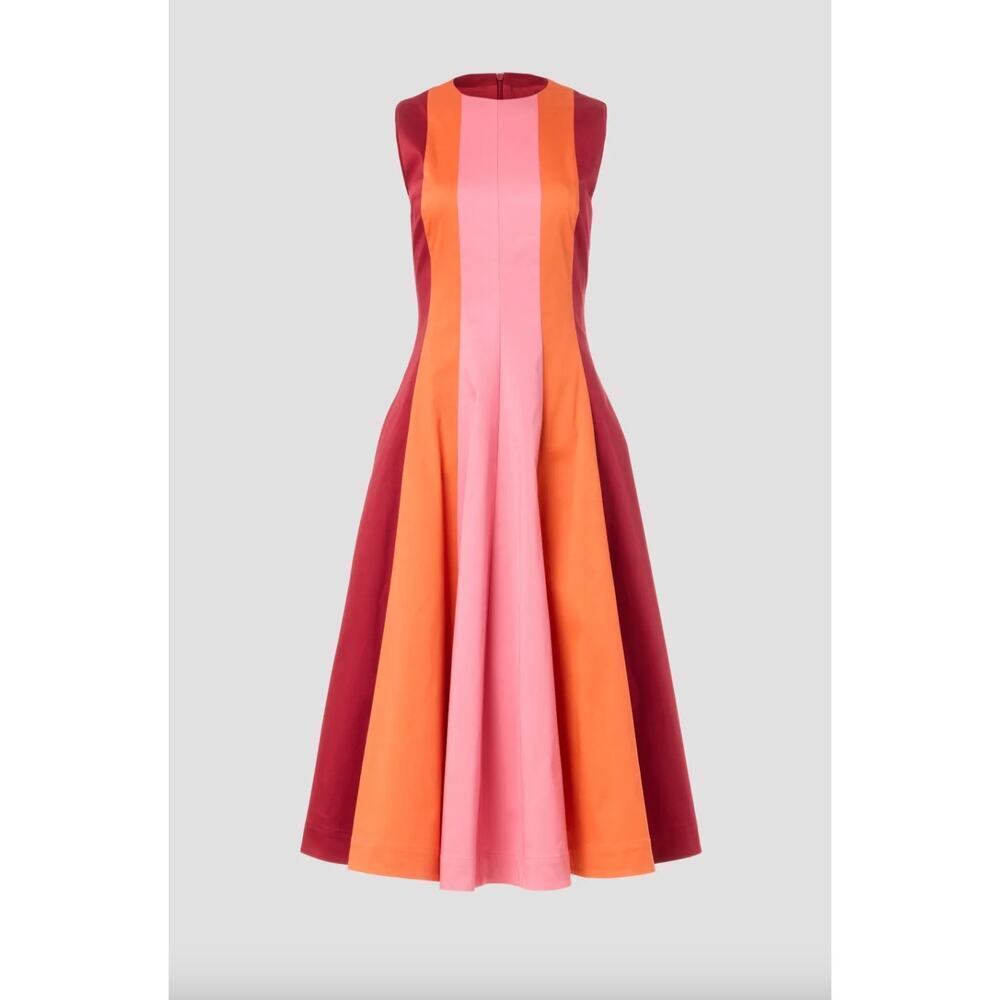 Roksanda Colorblocked Dress Sz 0 - Picture 2 of 8